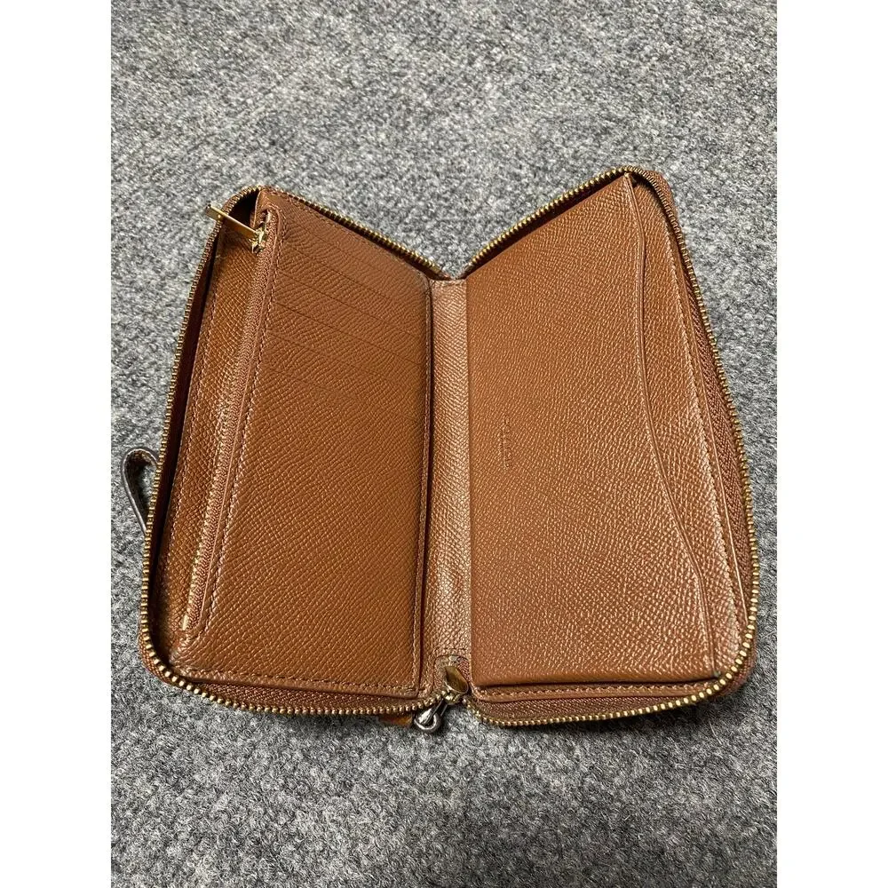 Cute Coach F58053 Crossgrain Leather Phone Wallet